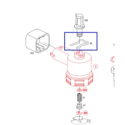 Etrier de serrage F00VC22003 F00RJ00322