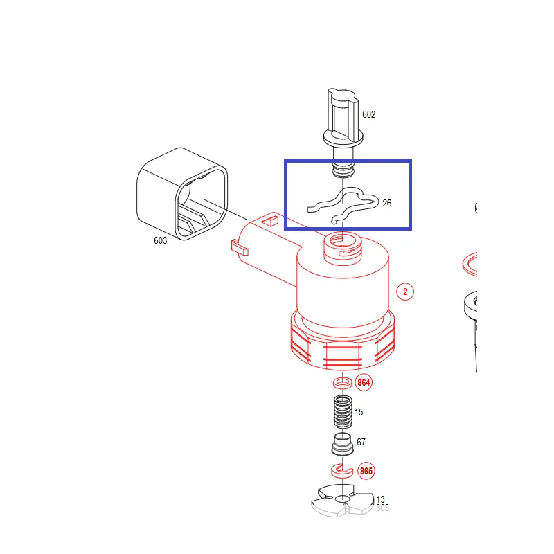 Etrier de serrage F00VC22003 F00RJ00322