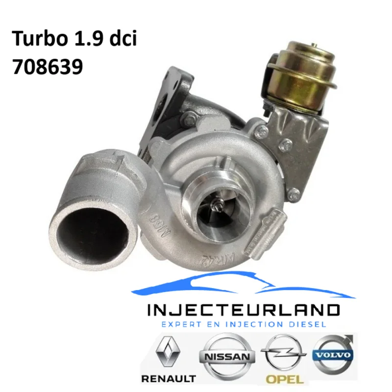 TURBO GARRETT 708639 RENAULT NISSAN 1.9 DCI