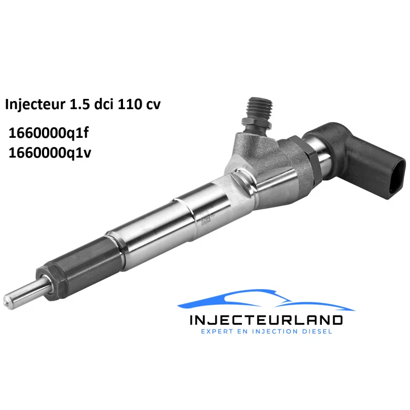 Injecteur 1660000Q1F 1660000Q1V 1.5 dCi 110 cv