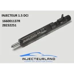 Injecteur delphi 166001137R 28232251 1.5 dCi