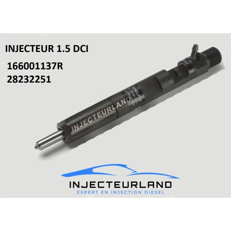 Injecteur delphi 166001137R 28232251 1.5 dCi