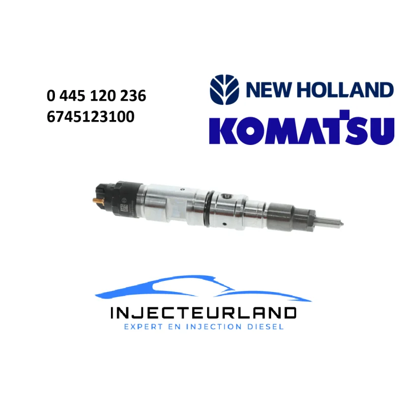 INJECTEUR BOSCH 0445120236 6745-12-3100 NEW HOLLAND KOMATSU