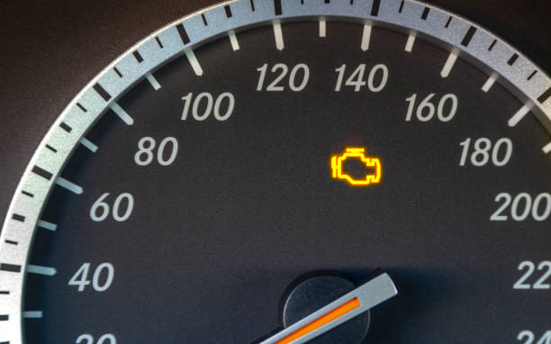 voyant moteur montrant une panne d'injection